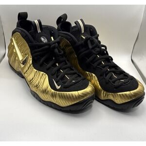 Nike Air Foamposite Pro Metallic Gold 624041-701 Size 10